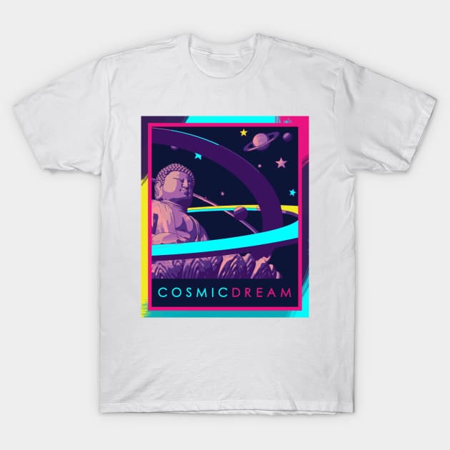 Buddha Art COSMIC DREAM T-Shirt by AlNoah